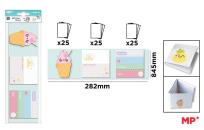Opakowanie Karteczki samoprzylepne lody