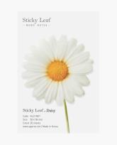 Opakowanie Karteczki samoprzylepne Stokrotka biała S