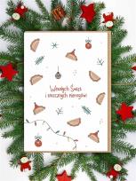 Opakowanie Kartka bożonarodzeniowa / Smacznych pierogów