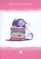 Okładka książki KARTKA DZIS SA TWOJE IMIENINY BBL016-RUSSELL