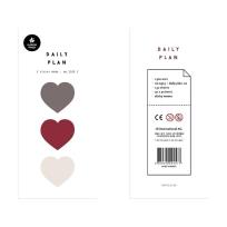 Opakowanie Kartki klejone Znaczniki Serca 150s