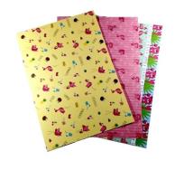 Opakowanie Karton 300g flamingi 24x34cm 3 ark mix