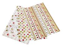 Opakowanie Karton 300g motywy świąteczne 24x34cm 3ark MIX