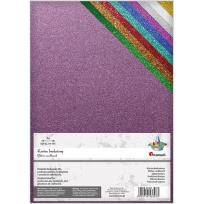 Opakowanie Karton brokatowany A4 10 kolorów 250g