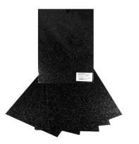 Opakowanie Karton brokatowy czarny 250g 25x35cm 5 arkuszy