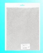 Opakowanie Karton brokatowy obustronny srebrny 23x33cm 5 ark