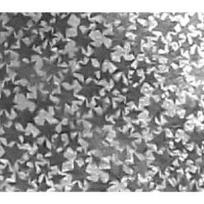 Opakowanie Karton holograficzny srebrny gwiazdy 25x35cm 5 ark
