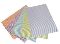 Opakowanie Karton obustronny paski 300g 24x34cm 5 ark MIX