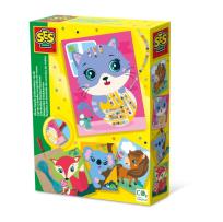 Opakowanie Karty do haftowania ze szklanych koralików