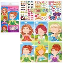 Opakowanie Karty z naklejkami - księżniczki