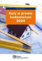 Okładka książki Kary w prawie budowlanym 2024
