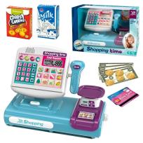 Opakowanie Kasa sklepowa dotykowa niebieska