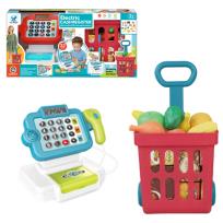 Opakowanie Kasa sklepowa z koszykiem zakupów 1 szt. mix