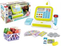 Opakowanie Kasa sklepowa z wyświetlaczem led + akcesoria