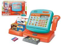 Opakowanie Kasa sklepowa ze skanerem i zakupami