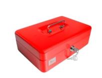 Opakowanie Kasetka metalowa 24,7x16,8x8cm czerwona