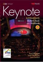 Okładka książki Keynote B1 Intermediate SB/WB SPLIT A + DVD NE