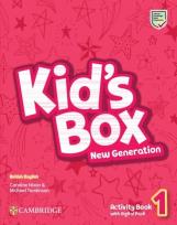 Okładka książki Kid's Box New Generation 1 Activity Book with Digital Pack British English