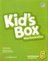 Okładka książki Kid's Box New Generation 5 Activity Book with Digital Pack