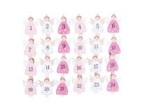 Opakowanie Klamerka drewniana kalendarz adwentowy aniołki