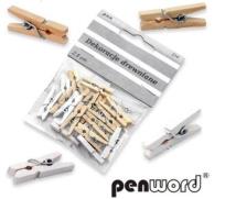 Opakowanie Klamerki drewniane 2,5cm 24szt