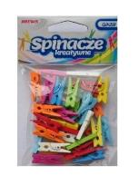 Opakowanie Klamerki kolorowe 4,5cm 20szt