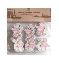 Opakowanie Klamerki ozdobne niemowlęce