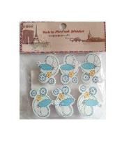 Opakowanie Klamerki ozdobne niemowlęce