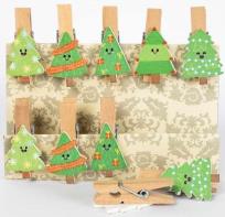 Opakowanie Klamerki ozdobne Winter 03