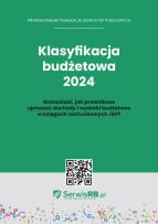Okładka książki Klasyfikacja budżetowa 2024