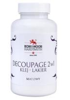 Opakowanie Klej 2w1 z lakierem do decoupage mat 200ml