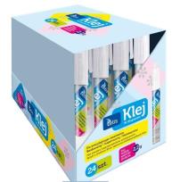 Opakowanie Klej w długopisie bezbarwny (24szt)