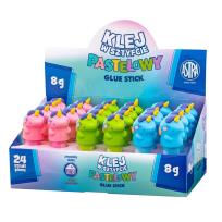 Opakowanie Klej w sztyfcie 8g z nakładkami 3D Unicorn (24szt)