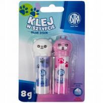 Opakowanie Klej w sztyfcie Astra zwierzątka 8g 2 szt