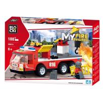 Opakowanie Klocki Blocki MyFire Wóz strażacki