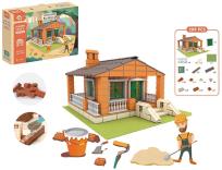 Opakowanie Klocki cegły do budowy domku 209el