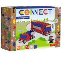 Opakowanie Klocki Connect - Autobus / Auto z naczepą M TREFL