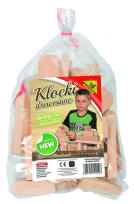 Opakowanie Klocki drewniane w worku dużym