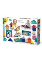 Opakowanie Klocki kolorowe drewniane 52szt.