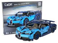 Opakowanie Klocki konstrukcyjne auto sportowe niebieskie CADA
