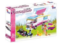 Opakowanie Klocki konstrukcyjne Girl ALLEBLOX