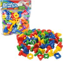 Opakowanie Klocki konstrukcyjne układanka śrubki