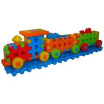 Opakowanie Klocki konstrukcyjne Wesoła chiuchcia