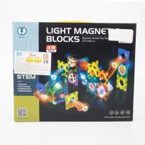 Opakowanie Klocki magnetyczne 49 el. Zjeżdżalnia ze światłem
