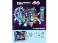 Opakowanie Klocki magnetyczne z kołem 80 el.