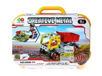 Opakowanie Klocki metalowe do skręcania z matą w walizce