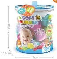 Opakowanie Klocki miękkie 18szt