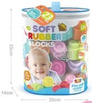 Opakowanie Klocki miękkie 23szt