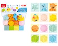 Opakowanie Klocki miękkie sensoryczne 12szt
