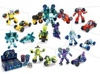 Opakowanie Klocki pojazdy roboty 30el